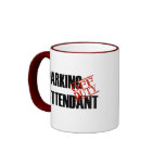 OFF DUTY Parking Attendant mugs