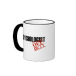 OFF DUTY PSYCHOLOGIST mugs