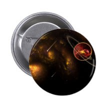 Off in Space Pin