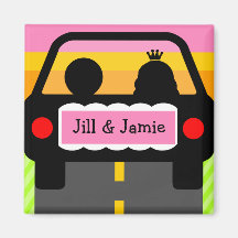 OFF INTO THE SUNSET MAGNET