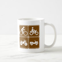 Off-Road Highway Signs (Collection) Coffee Mug