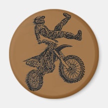Off road moto fridge magnets