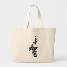 Off-Road Motorcycle Race Tote Bag