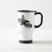 Off-Road Motorcycle Racer Mugs