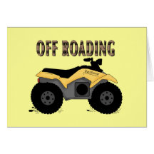 Off Roading Tshirts and Gifts Greeting Cards