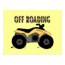 Off Roading Tshirts and Gifts Post Card