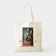 Off the wall thoughts tote bags