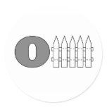 Offense (O Fence) Stickers