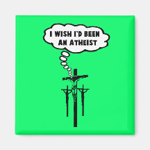 Offensive atheism magnet