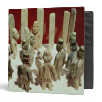 Offering of sixteen male figures, from La binders