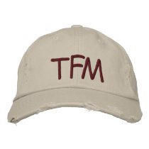 Offical TFM Ragged Cap Embroidered Hats
