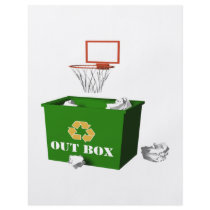 Office Basketball Full Color Flyer