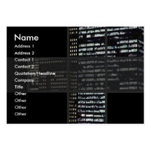Office Buildings Business Card