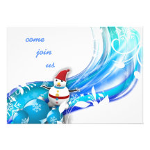 office christmas party invitation