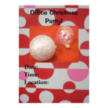 Office Christmas Party! Invitations
