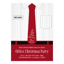 Office Christmas Party Invitations