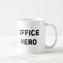 Office hero funny mug