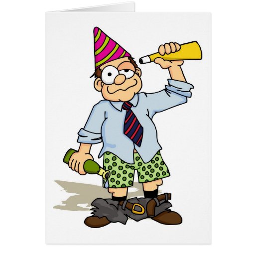 Office Party 1 Greeting Card
