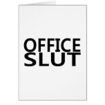 Office Slut Cards