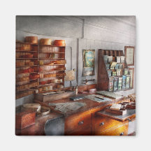 Office - The Purser's room Refrigerator Magnet