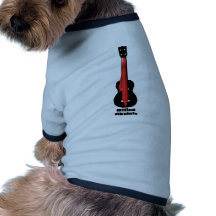 Office Ukulele Doggie T-shirt