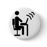office worker pin