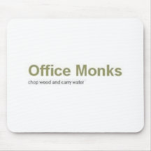 OfficeMonkLogo(v.1) Mouse Pads