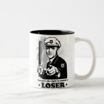 Officer Loser Mug mugs