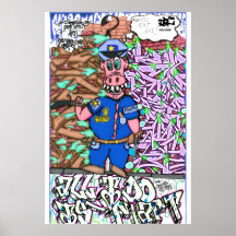Officer Pig Poster