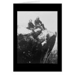 Officers Perched on Lookout Mountain, TN 1864 Greeting Cards