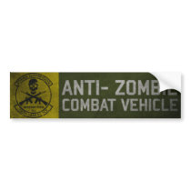 Official 147th Zombie TF Bumper Sticker