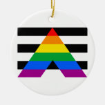 OFFICIAL ALLY FLAG CHRISTMAS TREE ORNAMENT