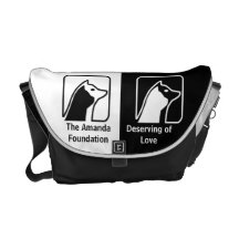 Official Amanda Foundation Logo Commuter Bag