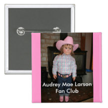 Official Audrey Mae Larson Fan Club Pin