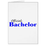 Official Bachelor (Blu) Card