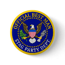 Official Best Man Buttons
