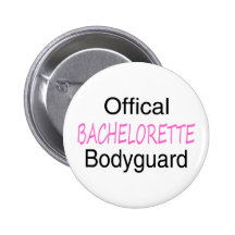 Official Bodyguard Pinback Buttons