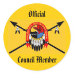 Official, Council Member Sticker