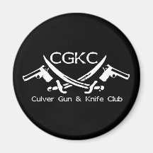 Official Culver Gun & Knife Club Magnet
