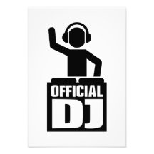 Official DJ Custom Invites
