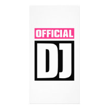 Official DJ Customized Photo Card