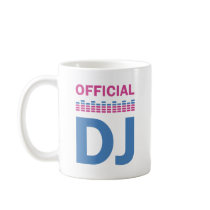 official DJ Coffee Mugs