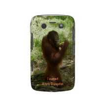 Official Fan Club Krista Orangutan Blackberry Bold Case