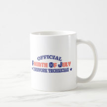 Official Fourth / 4th Of July Firework Technician Mug