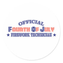 Official Fourth / 4th Of July Firework Technician