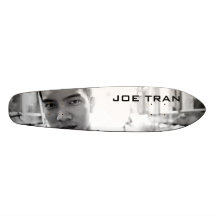 Official Joe Tran Long Board Skateboard Deck