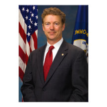 Official Kentucky Senator Rand Paul Portrait Custom Invitations