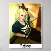 Official Lace 'Black Tee' Poster