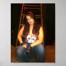 Official Leather with ladder Poster