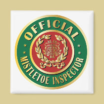 Official Mistletoe Inspector magnets